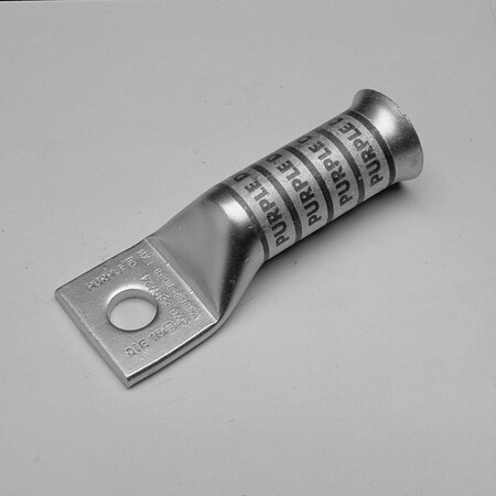 Burndy Copper Compression Lug, 1 Hole w/o Inspection Window, 250 Flex, 1/2" S YAV28TC12FXB